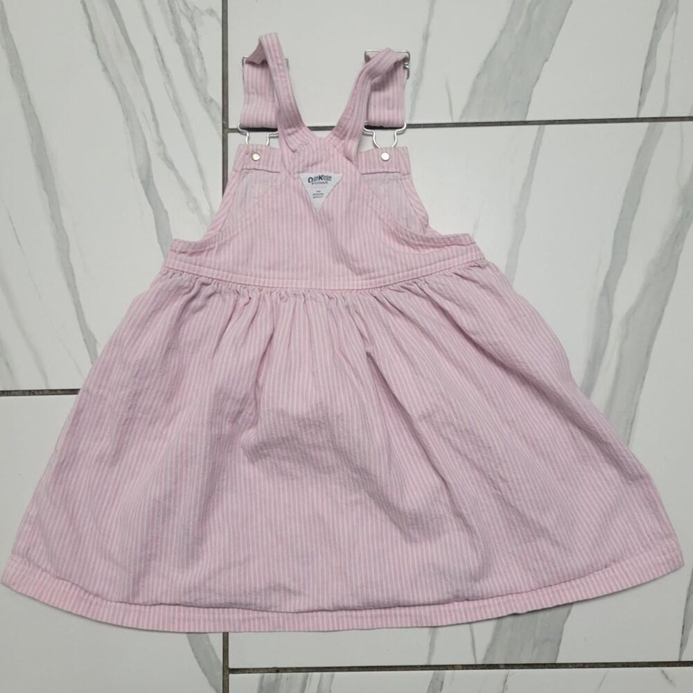 Oshkosh-b-gosh Pink Dungarees-overalls - Picture 6 of 6